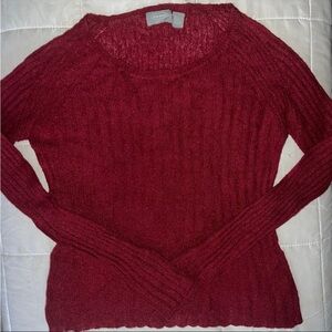 Old Navy Red Burgundy Longsleeve Sweater